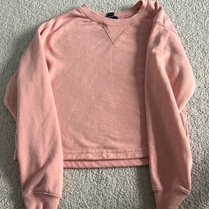 Forever 21 pink cropped sweater